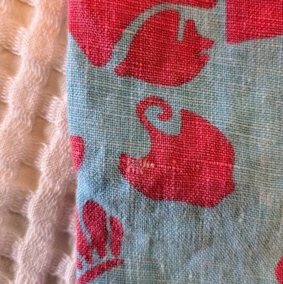 Lilly Pulitzer Linen Beach Resort Pants Shorely Blue Don't Be Shelfish Size XL - Picture 15 of 15